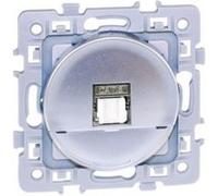 Prise RJ45 CAT6 grade 1 UTP Silver Square (60471)