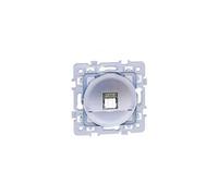 Prise RJ45 CAT6 grade 3 STP multimédia Silver Square (60472)