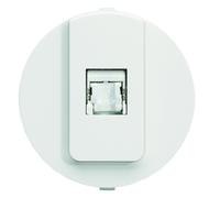 Prise RJ45 catégorie 6 FTP Grade 2 ateha associable - HAGER WJA223B