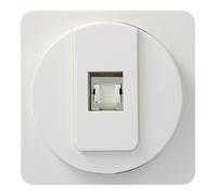 Prise RJ45 catégorie 6a pour Grade 3 TV complet Ateha - HAGER WJC228B