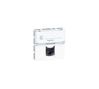 Legrand Prise Catégorie 5e FTP Mosaic 076555 – 2 modules – Blanc