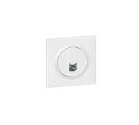 Prise RJ45 catégorie6 FTP dooxie one livré avec plaque carrée blanche - 600776 - Legrand