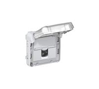 Prise RJ45 étanche catégorie5e FTP Plexo composable IP55 gris - 69557 - Legrand