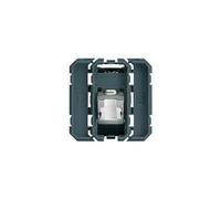 prise rj45 - catégorie 6a - stp - 2 modules - inclinée à 45 degrès - hager gallery wxf233