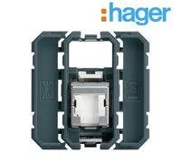 Prise RJ45 Gallery cat.6A STP - HAGER WXF228