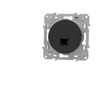 Schneider Electric Prise RJ45 Odace S540471 Anthracite Cat.5 UTP Grade 1 (téléphone) à vis