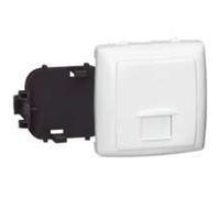 Prise RJ45 ASL numéris et internet 8 contacts blanc - LEGRAND - 086133