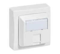 Prise RJ45 Multimédia LEGRAND Cat. 5E U/Ftp Appareillage Saillie Blanc