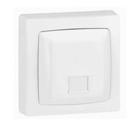 Prise RJ45 Numéris ou Internet 8 contacts Appareillage saillie complet - blanc - 86033 - Legrand