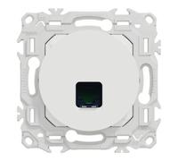 Prise RJ45 grade 1 à 2 cat.6 UTP Blanc craie Schneider Odace