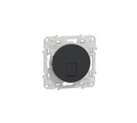 Prise RJ45 ODACE Schneider Electric grade 3 multimédia STP S540476 Gris anthracite G