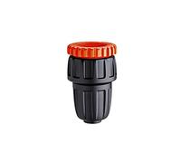 Claber 91013 Lot de 2 raccords de tuyau filetés 1/2" et 3/4"