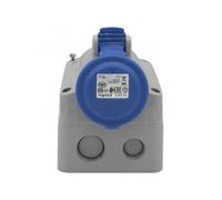 Prise saillie fixe P17 IP44 16A de 200V à 250V 2P+T LEGRAND 555154