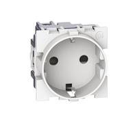 Prise Schuko 2P+T 16A 2 Modules BTicino Living Now K_4141