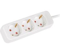 Prise Schuko 3 Lanberg 2500 W 1,5 m blanc
