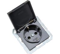 Prise Schuko Jung A1520BFKLANM 16 A 250 V incassable avec couvercle articulé ...