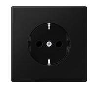 Prise SCHUKO® protection LS noir mat (référence : JUNG LS1520KISWM)