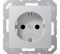 Prise SCHUKO®, SAFETY+ Jung A 1520 KI AL aluminium