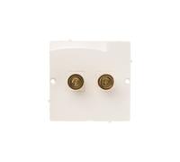 MODULE DE BASE BLANC PRISE HAUT-PARLEUR HIFI 1X BMGL2.02/11