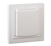 Prise simple 2P+PE IP44 z/u pour système Asfora EPH2800621