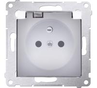 Prise simple IP44 z/u et stores, blanc DGZ1BZ.01/11A SIMON 54