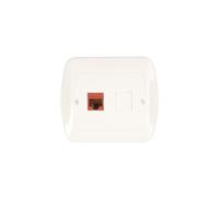 Prise simple ordinateur RJ45 cat.5e Simon Akord AF51/11