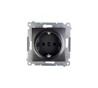 Prise simple SCHUKO z/u 16A IP20 avec Simon 54 DGSz1Z.01/48