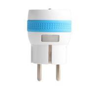 Prise SmartPlug Compatible EnOcean avec Compteur d'Énergie Type E Blanc