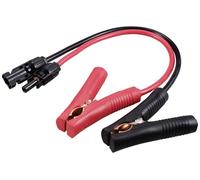 Prise solaire sur borne de batterie longueur de câble 300 mm TC-12195648 noir, rouge TRU COMPONENTS Contenu: 2 pc(s)