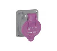 Prise Tableau 16 Ampères 2P Ip44 Mauve - Hypra Tbt 52401