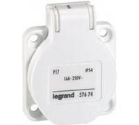 Prise Tableau 16 Ampères 2P+T Ip54 Blanc - Legrand 57674 G