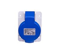 Prise tableau blanc 2P+Z 16A bleu IP44 PKF16F423 Mureva