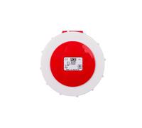 Prise tableau blanc 32A 5P 400V/75x75/ rouge POWER TWIST 3252-6
