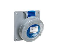 Prise tableau blanc 3P 16A 230V bleu IP67 TEMPRA P17 555384