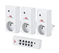 Prise télécommande programmable type E avec prise française pour intérieur