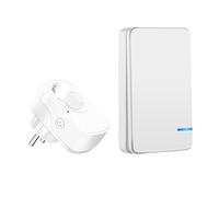 Prise Telecommande sans Fil,NineLeaf Prise et Télécommande,Prises Télécommandée Programmable 15A/3450W,Portée 100m,Économie d'énergie,Installation Facile