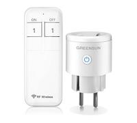 Prise télécommandée sans fil 2300W 30m RF, interrupteur ON/OFF, prise intelligente pour éclairage et électroménager