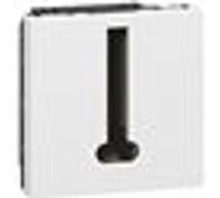 Legrand Prise téléphonique Mosaic 078738 – 8 contacts, 2 modules – Blanc