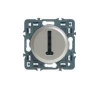 Prise téléphone Céliane 8 contacts en T LEGRAND 099760 Titane