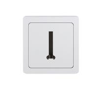 Debflex Prise Téléphone Murale Encastrable Electrique Saillie - Gamme Blok Blanc - 746812