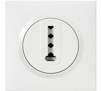 Prise téléphone Dooxie One - En T - Blanc blanc G