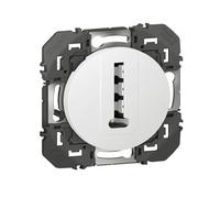 Prise téléphone en T dooxie finition blanc - 600368 - Legrand