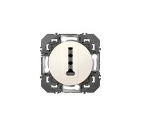 Prise téléphone en T LEGRAND blanc