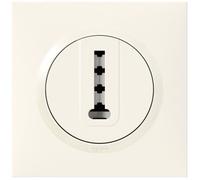 Prise téléphone en T - LEGRAND - Dooxie - Asymétrique - Blanc - A assembler