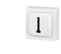Legrand Prise téléphonique ASL 086038 8 contacts appareillage saillie complet blanc