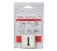 Prise Téléphone LEGRAND pour Moulure Appareillage Saillie 8 Contacts en T Blanc