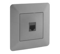 Prise téléphone RJ45 Artezo - titanium - Zenitech