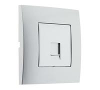 Prise téléphone RJ45 - gris - Simplea - Zenitech