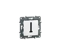 Prise téléphone en T NILOÉ blanc IP20 - LEGRAND - 664768