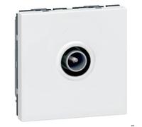 Legrand Prise télévision MOSAIC D 078782 Ø 9,52 mm mâle 2 modules Blanc